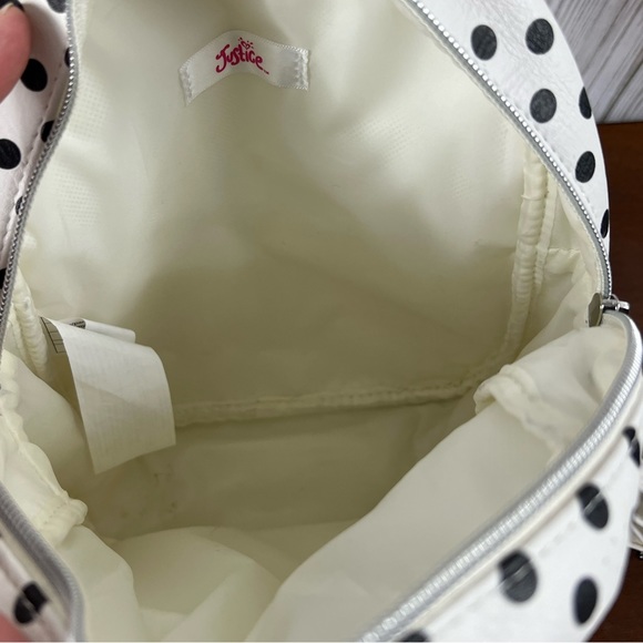 Justice "M" Polka Dot Backpack - Picture 5 of 7